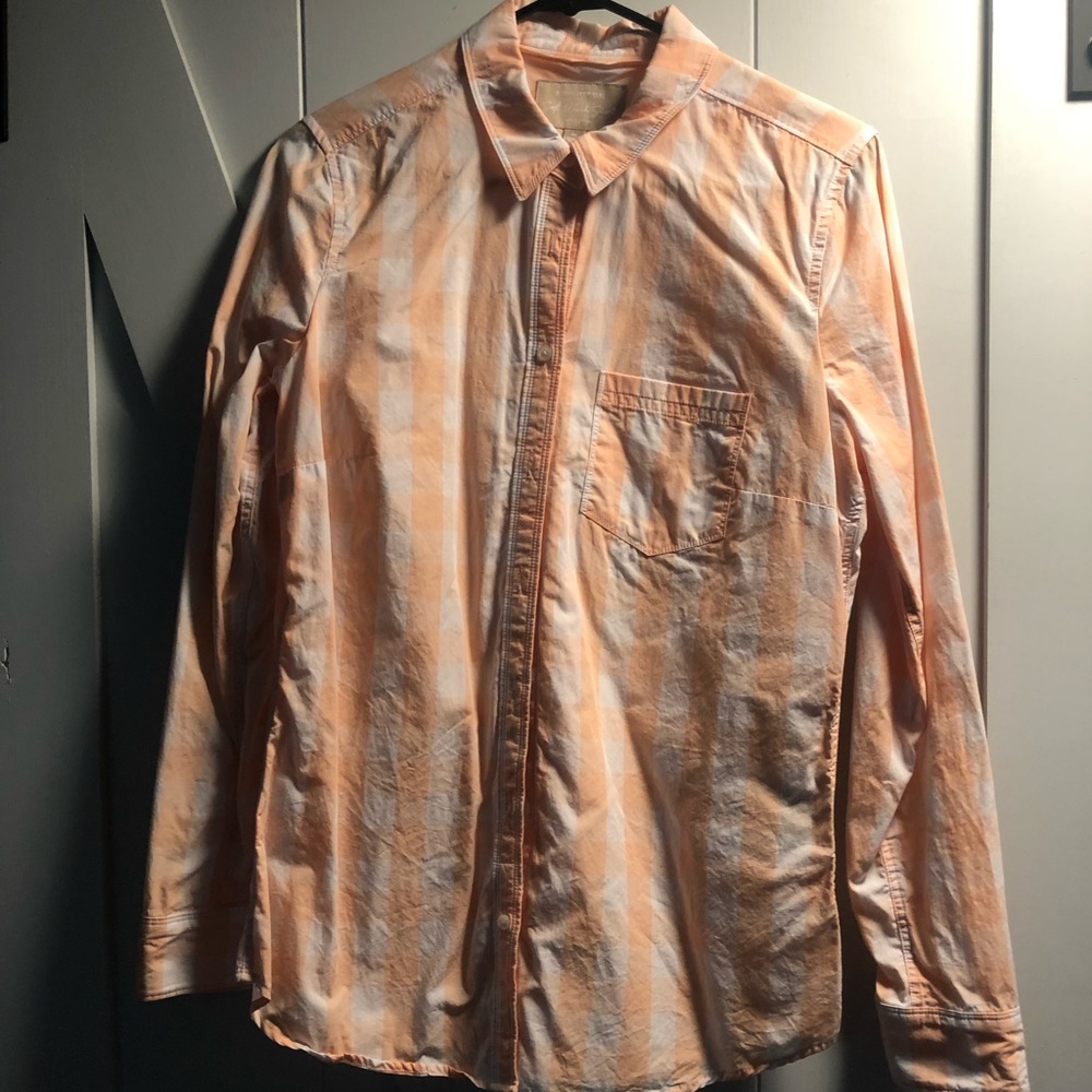 Banana Republic Button Up Oxford Shirt Sz M
